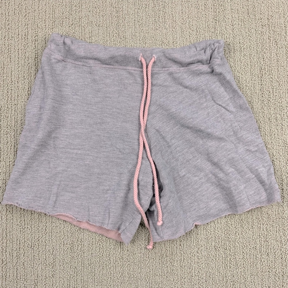Purple & Pink sweat-shorts